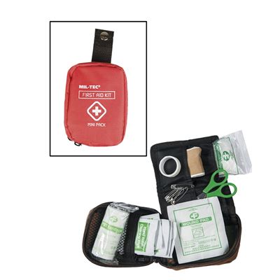 Kit di pronto soccorso druk MINI equipaggiato ROSSO
