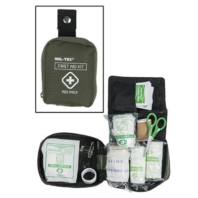 Kit di pronto soccorso druk MIDI equipaggiato VERDE