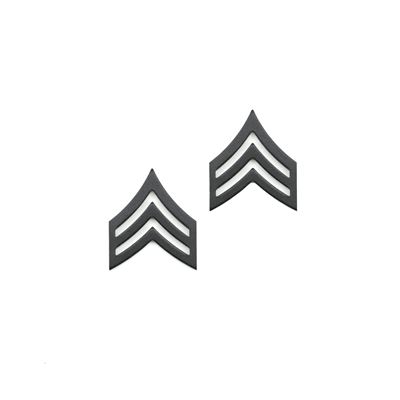 Distintivo di grado SERGEANT SUBDUED NERO