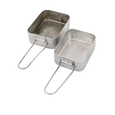 Stoviglie britanniche 2 pezzi ALU originali usati Esercito britannico 91463300 4