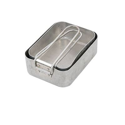 Stoviglie britanniche 2 pezzi ALU originali usati Esercito britannico 91463300 3