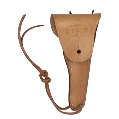 Fondina per pistola US M12 da cintura MARRONE riprodotta