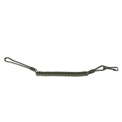 Cavo (intrecciato) con moschettone di sicurezza per arma VERDE