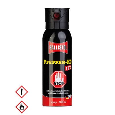 Spray difensivo al peperoncino KO JET 100 ml