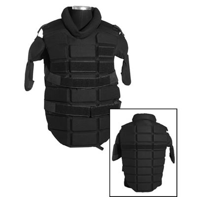 Protezione uomo ANTI RIOT NERO