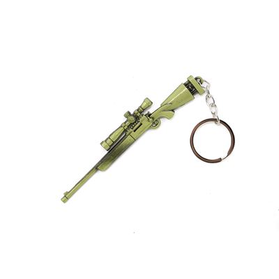 Portachiavi fucile Remington M24 OTTONE