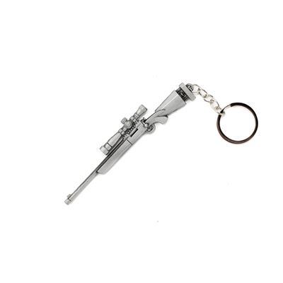 Portachiavi fucile Remington M24 ARGENTO