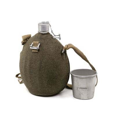 Borraccia da campo ITALIANA con beccuccio e feltro in alluminio Esercito italiano 1633081 3