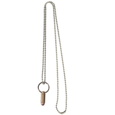 Ciondolo da collo piccola PATRONA calibro 9 mm