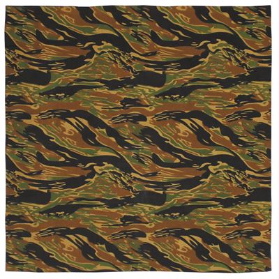 Sciarpa BANDANA 55x55 cm TIGER STRIPE CAMO