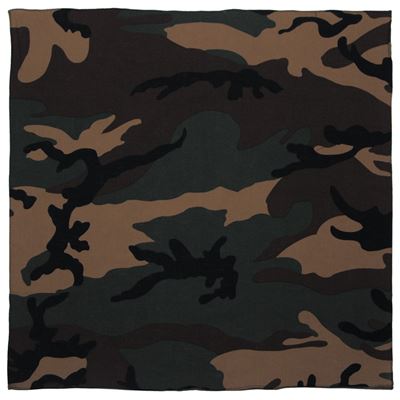 Foulard BANDANA 55x55 cm WOODLAND
