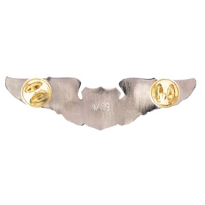 Distintivo U.S.A.F. PILOT WING ARGENTO OPACO ROTHCO 1650 2