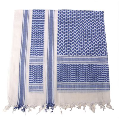 Sciarpa SHEMAGH in cotone BLU E BIANCO MFH 16503G 2