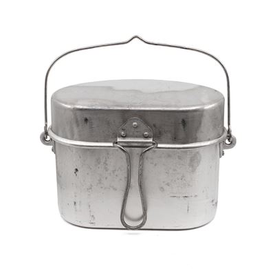 Stoviglie ITALIANE in alluminio M54 a due pezzi