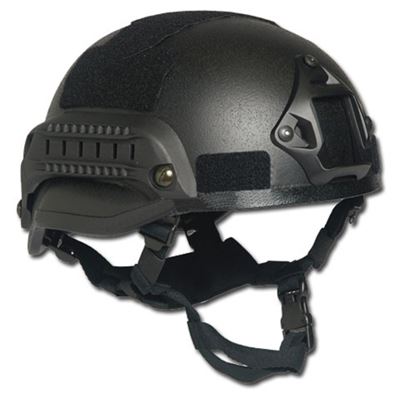 Casco US tipo MICH 2002 completo NERO