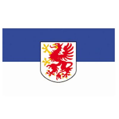 Bandiera POMOŘANSKO con emblema