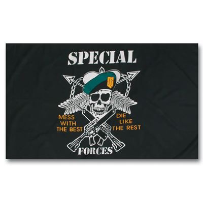 Bandiera con motivo US SPEC.FORCES
