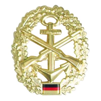 Distintivo BW su berretto dorato Marine-Sicherungstruppe