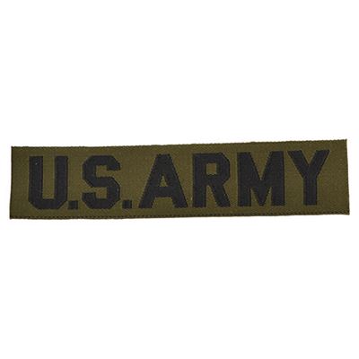 Toppa "US ARMY" tessuto VERDE