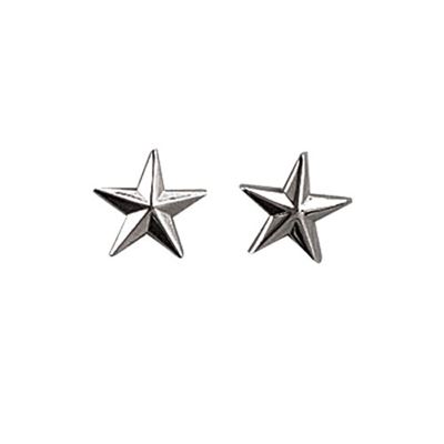 Distintivo di grado BRIGADIER GENERAL STARS ARGENTO
