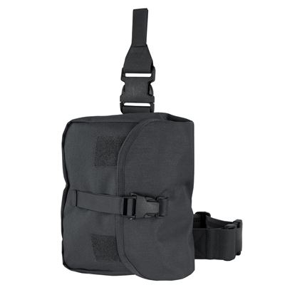 Custodia RIG per maschera antigas da coscia NERA