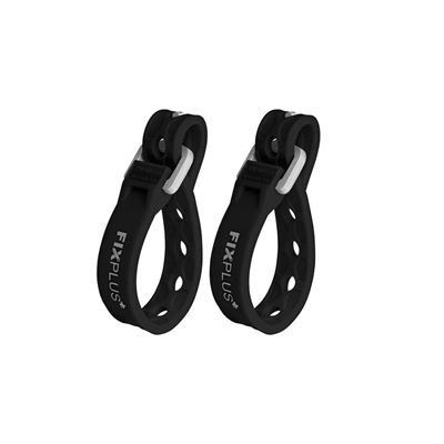 Cintura elastica FIXPLUS SLIM FIT 15 cm 2 pezzi NERO