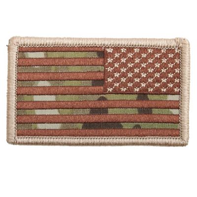 Toppa bandiera USA rovesciata 4,5 x 8,5 cm MULTICAM®