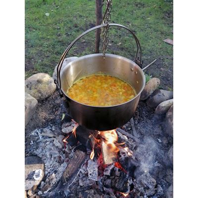 Pentola in acciaio inox HORDEN 10 litri. Doppio manico + piedini. Origin Outdoors 179613 6