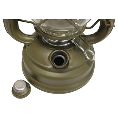 Lampada a petrolio 25 cm Hurricane VERDE OPACO Origin Outdoors 179657 2