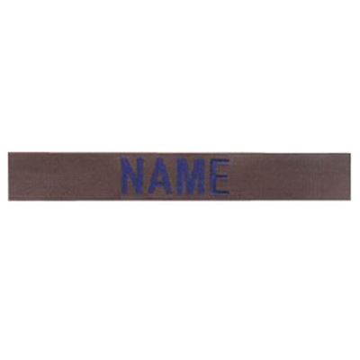 Etichetta con nome "NAME" filo blu OLIV