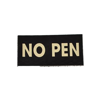 Toppa IFF IR VELCRO NO PEN NERO