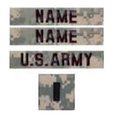Toppe U.S. ARMY set di 4 pezzi VELCRO ACU DIGITAL