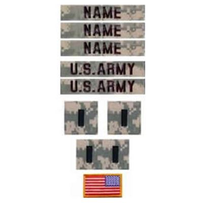 Toppe U.S. ARMY set da 10 pezzi VELCRO ACU DIGITAL