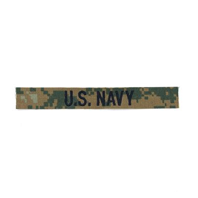 Patch "U.S. NAVY" MARPAT WOODLAND