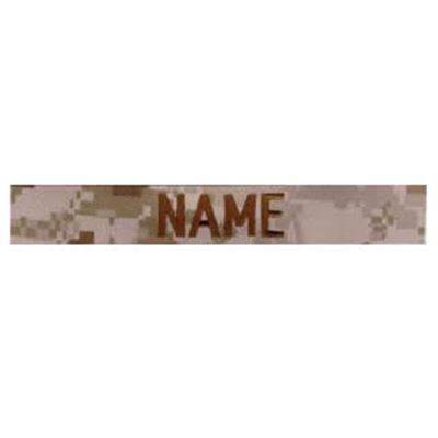 Toppa con nome 3x "NAME" MARPAT DESERT