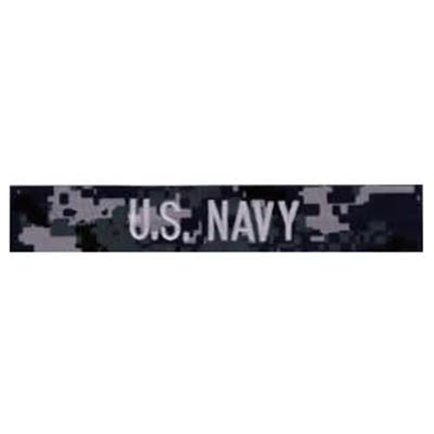 Toppa "U.S.NAVY" filo argentato DIGITAL NAVY