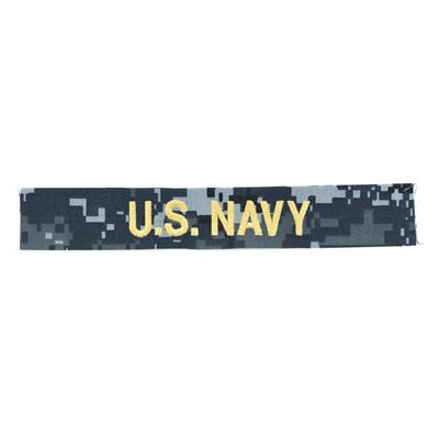 Toppa "U.S.NAVY" filo dorato DIGITAL NAVY