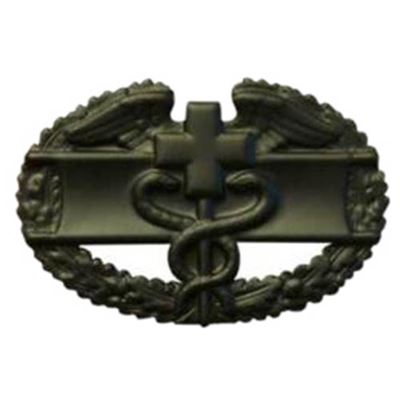 Distintivo US COMBAT MEDICAL 1st AWARD NERO