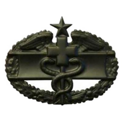 Distintivo US COMBAT MEDICAL 2nd AWARD NERO