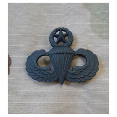 Distintivo US PARACHUTIST Master - NERO
