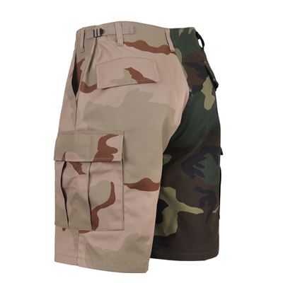 Pantaloncini bicolori BDU WOODLAND/3-COL DESERT CAMO ROTHCO 1810 2