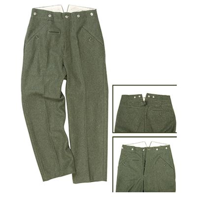 Pantaloni WH da campo M40 GRIGI repro