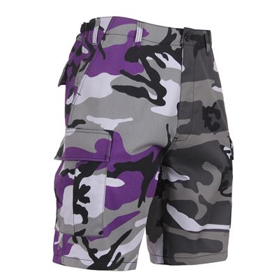 Pantaloncini bicolori BDU VIOLET/CITY CAMO