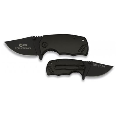 Coltello pieghevole MINI con clip NERO