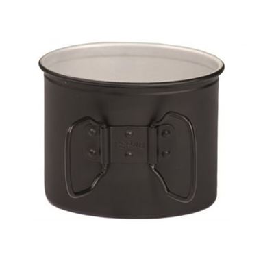 Borraccia WH da campo in alluminio GRIGIA repro MIL-TEC® 18231400 2