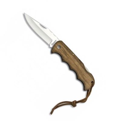 Coltello pieghevole 18358 Manico in LEGNO