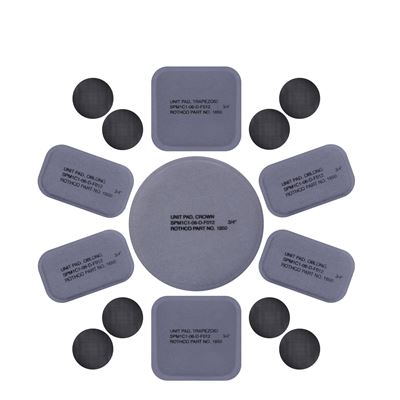 Imbottitura per casco GRIGIO