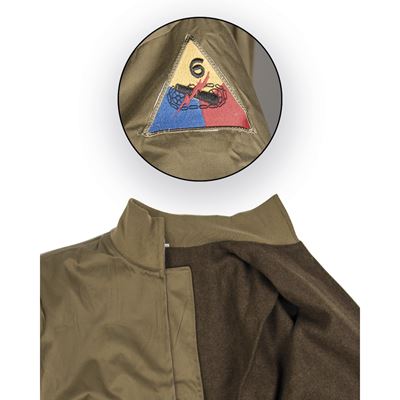 Giacca da carrista US PANZER VERDE riprodotta MIL-TEC® 18506100 2