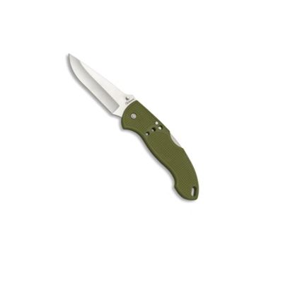 Coltello pieghevole 18512 lama liscia VERDE