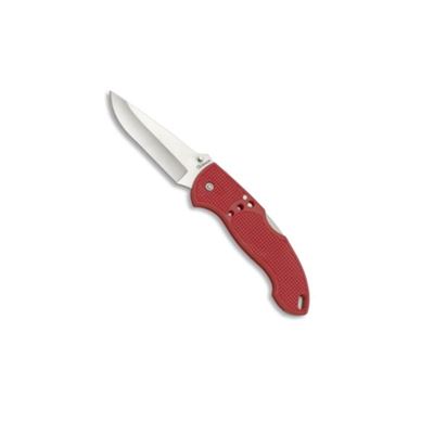 Coltello pieghevole 18512 lama liscia ROSSO